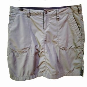 Olive green REI mini skort Size 10
